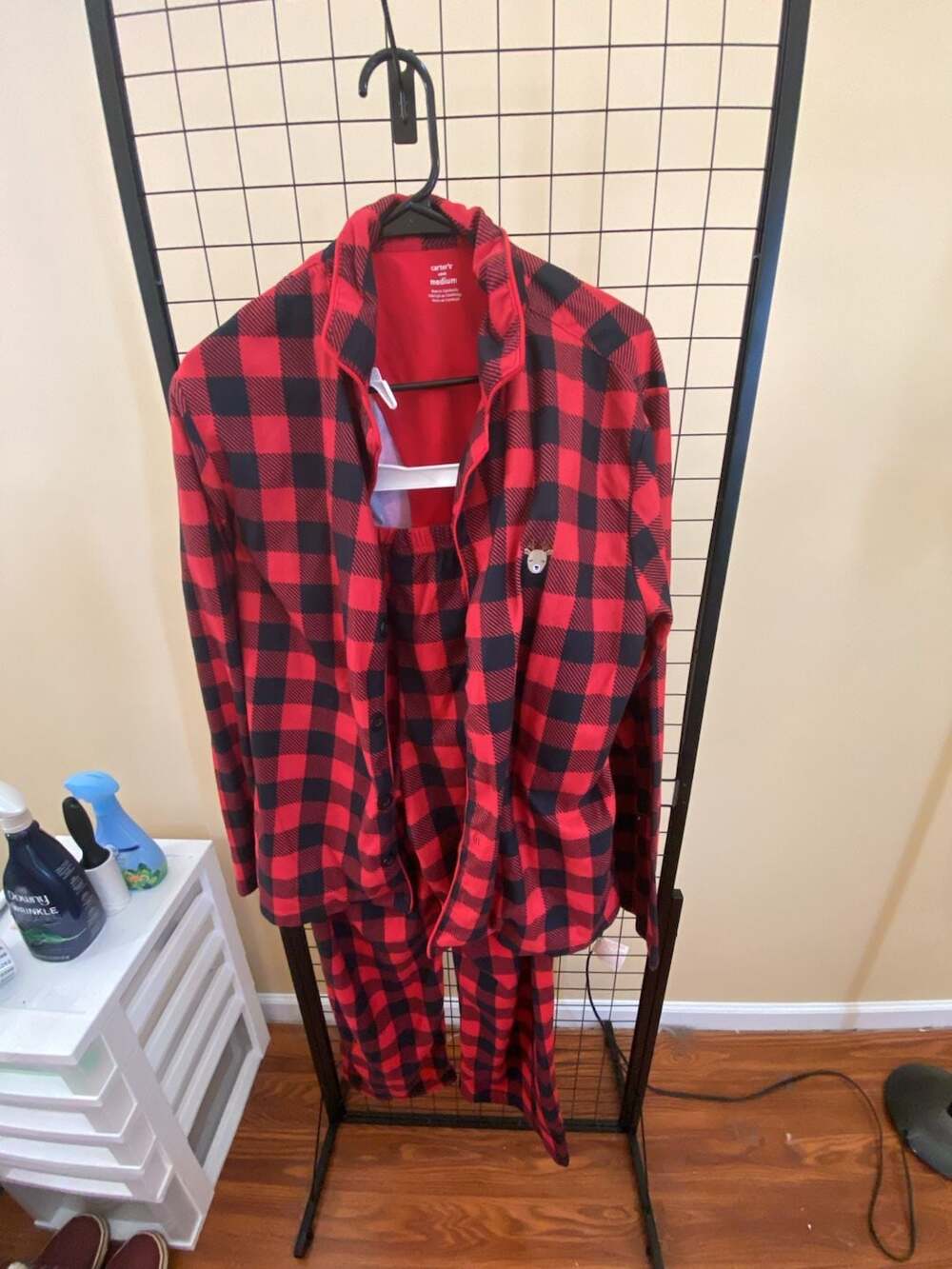Carter's Buffalo Plaid Button-Down Pajama Set